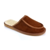 warme winterpantoletten leder und lammfell modell 538