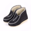 hausstiefel mit reißverschluss modell 541-zip-grey