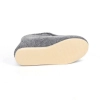 Filzpantoffeln 541-zip-grey Sohle