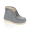 gemütliche winter hausschuhe modell 541-zip-grey