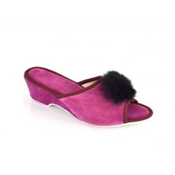 peeptoe Hausschuhe fur Damen